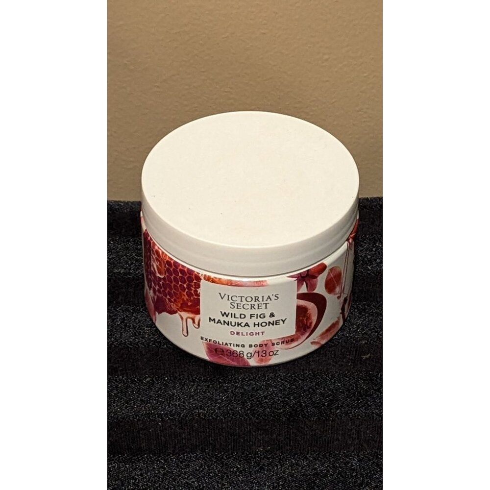 Victoria's Secret Wild Fig & Manuka Honey Exfoliating Body Scrub Delight 13 oz